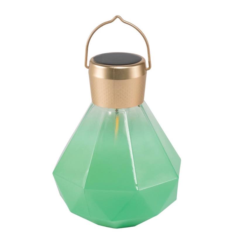 Gem Glass Solar Light - Jade